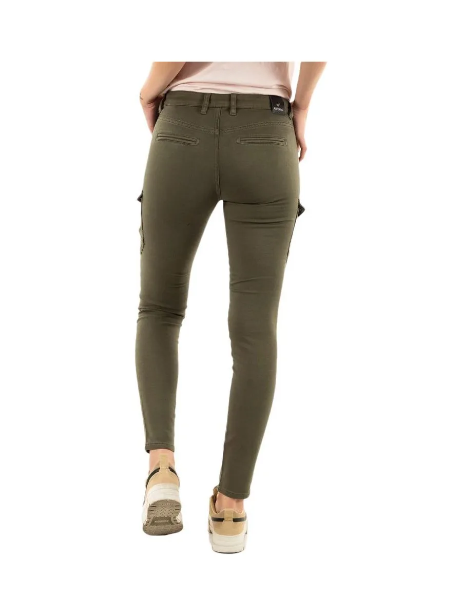 Jean Slim Kaki Femme Kaporal Dera 3