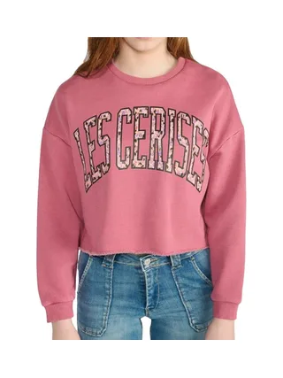 Sweat Rose Fille Le Temps Des Cerises Filougi 1