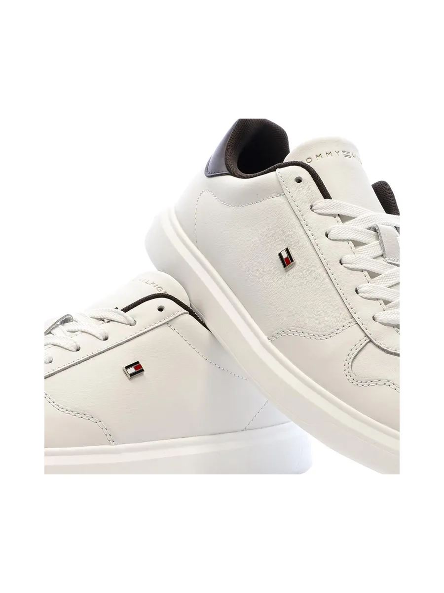 Baskets Blanches Femme Tommy Hilfiger Icon Court Light 2026 8
