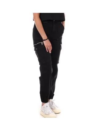 Pantalon Cargo Noir Femme Monday Premium PSA3669 1