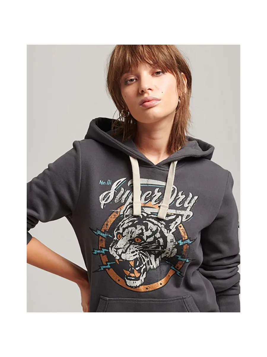 Sweat à capuche graphique bohème vintage SUPERDRY 4