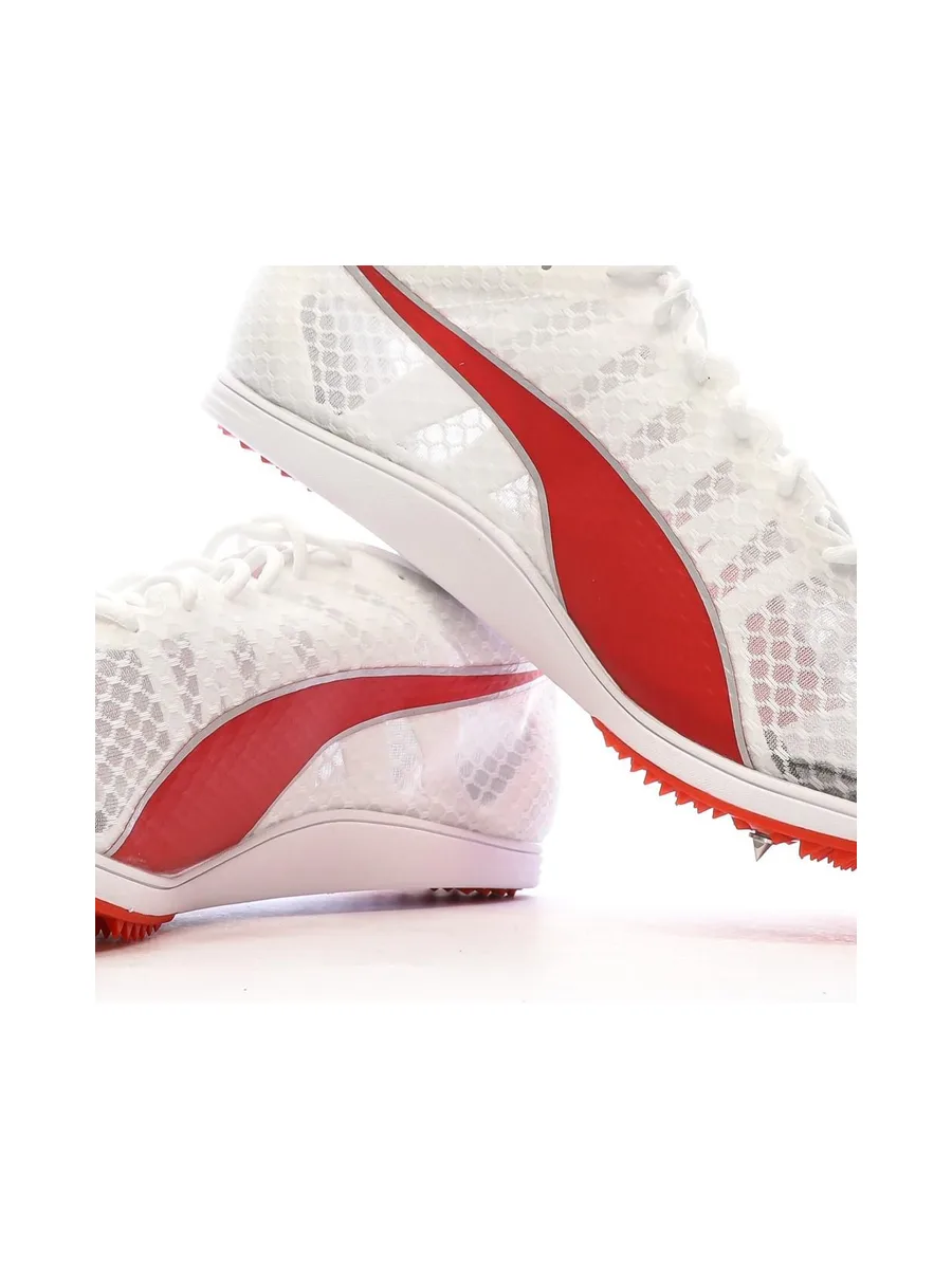 Chaussures de Sport Blanches/Rouges Homme Puma Evospeed 8