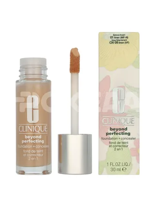 Clinique Beyond Perfecting Foundation + Concealer 30ml - CN 08 Linen (VF) 1