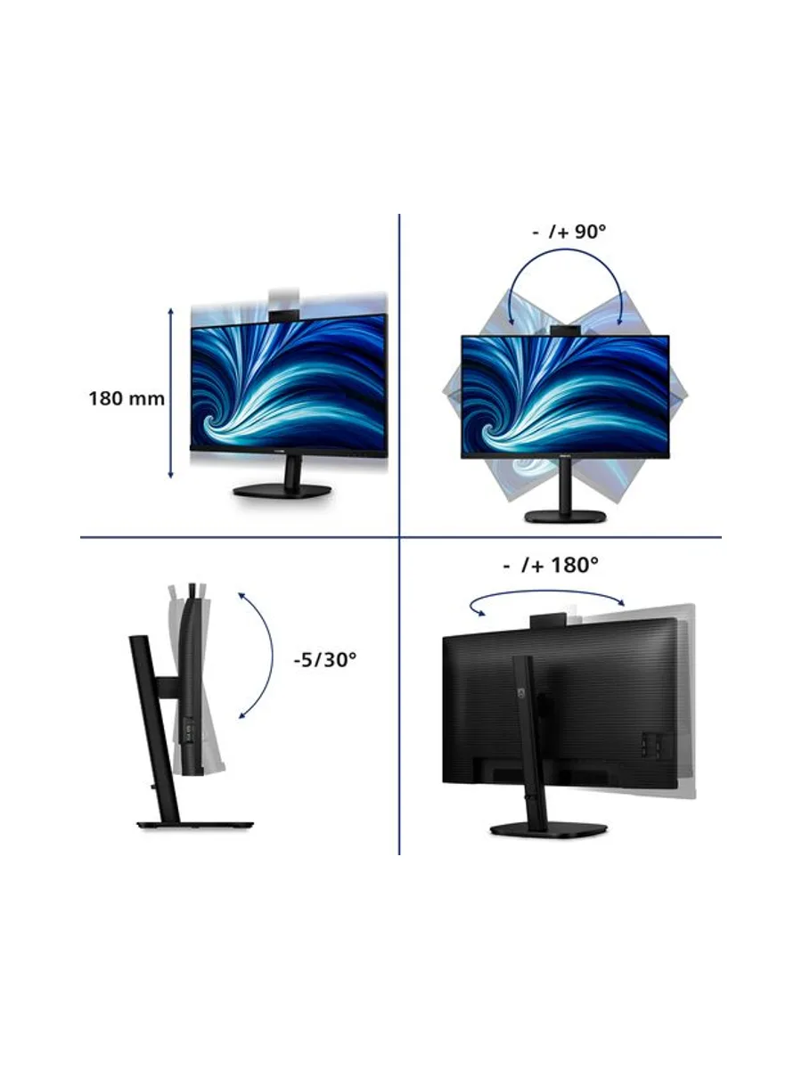Philips 3000 series 32B2U3601H/00 computer monitor 4