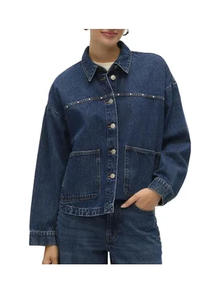 Veste En Jean Bleu Femme Vero Moda Jamie 1