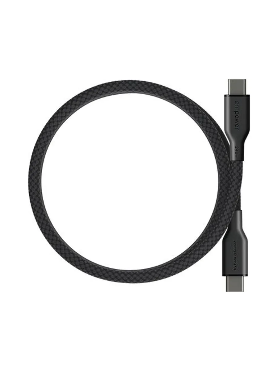 PanzerGlass empower™ by ® Magnetic 240W USB-C to USB-C Cable | USB 2.0 | 1.5M | Space Black USB cable 4