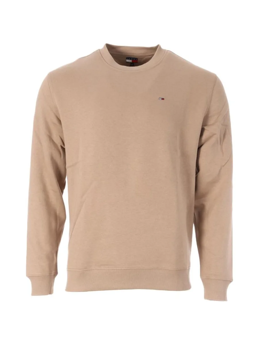 Sweat Beige Violet Homme Tommy Hilfiger Reg Flag Crew 2