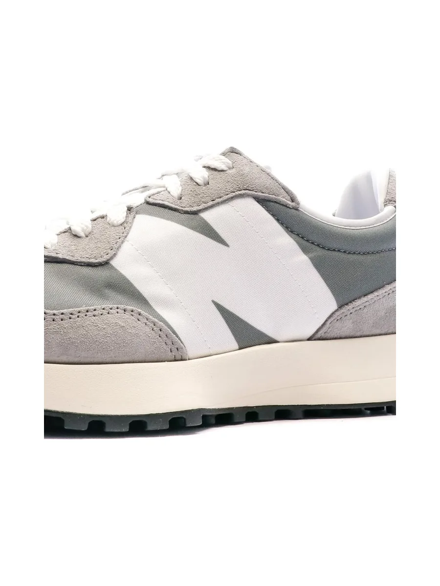 MS327 Baskets Gris/Vert Mixte New Balance 8