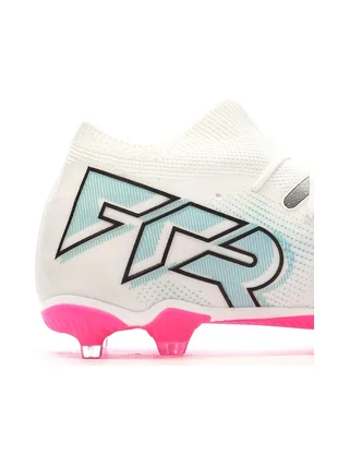Chaussures de Football Blanc/Bleu Homme Puma Future 7 Match Fg/ag 7