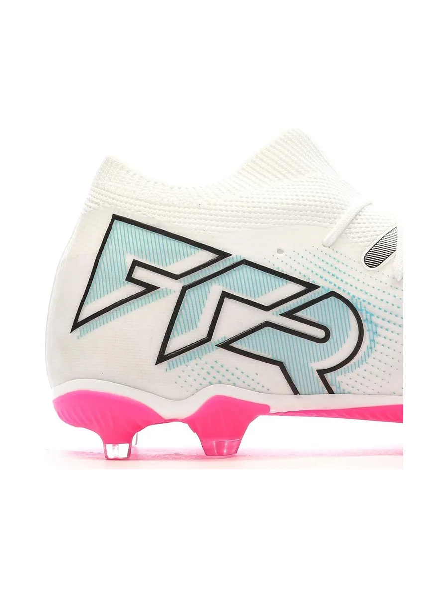 Chaussures de Football Blanc/Bleu Homme Puma Future 7 Match Fg/ag 8