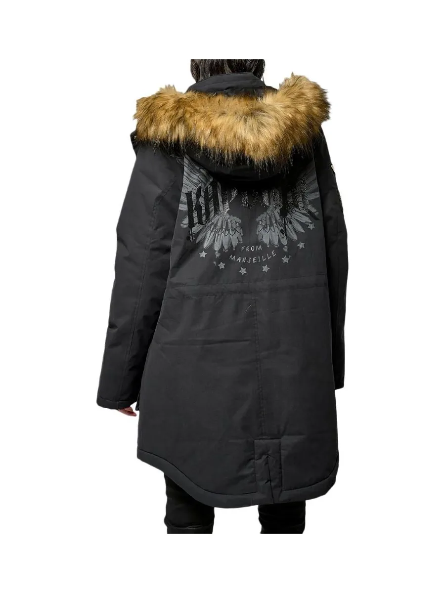 Parka Noir Femme Kaporal MANON 3