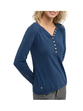 T-shirt Manches Longues Marine Femme Ragwear Pinchi 1