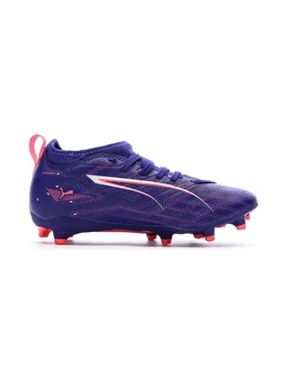 Chaussures de Foot Violet Junior Puma Ultra 5 Match FG/AG 2