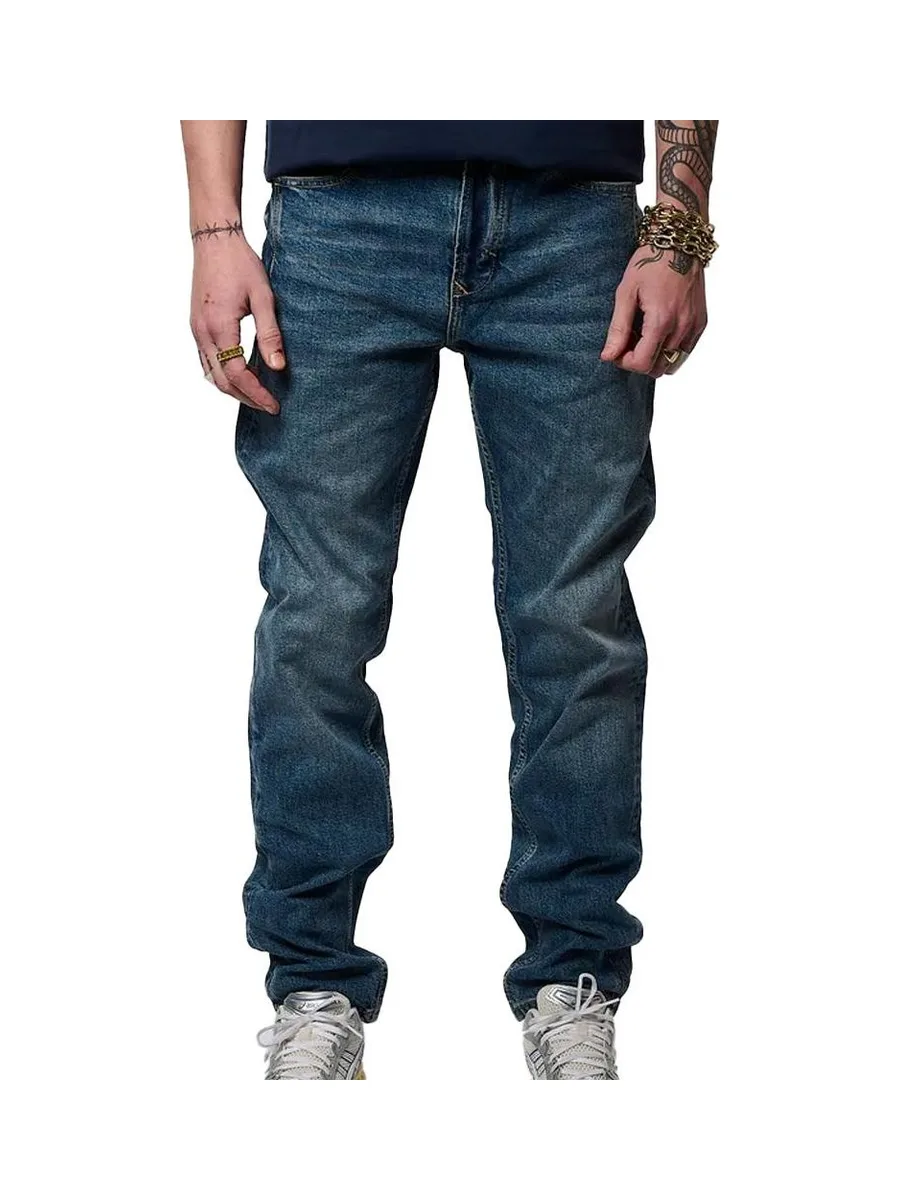 Jean Slim Bleu Foncé Homme Kaporal Doker 2
