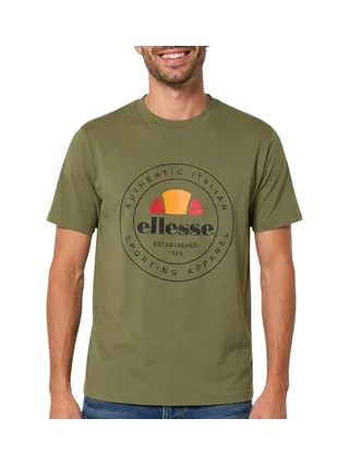 T-Shirt Kaki Homme Ellesse SJ00 1