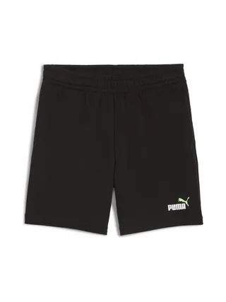 Short Noir Garçon Puma Ess2 Color No.1 Logo 1