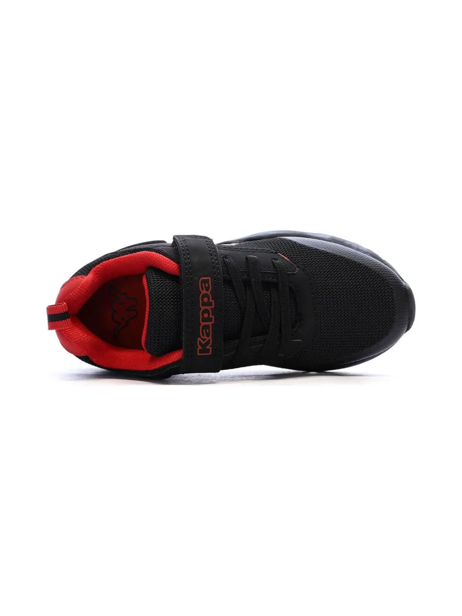 Baskets Noires/Rouge Garçon Kappa Logo Safir 2 5