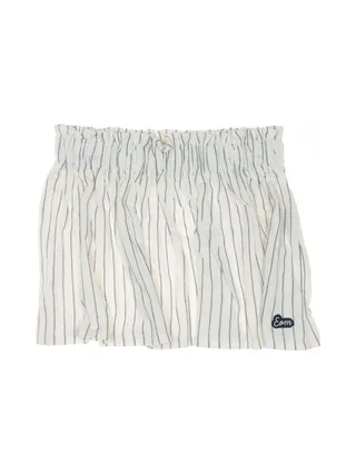 Jupe Beige à Rayures Fille EOM Relome 1