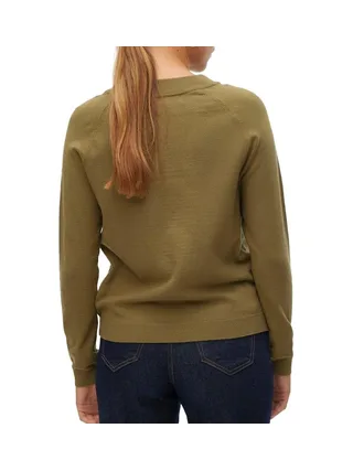 Pull Kaki Femme Vero Moda Happiness 2