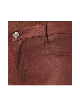 Jegging Bordeaux Femme Teddy Smith The Jeg Rise Skin 3
