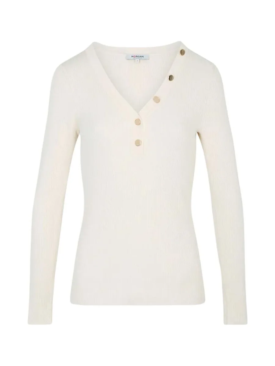 Pull Écru Femme Morgan MBANBIN 4