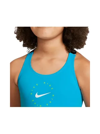 Maillot de bain 2 pieces Turquoise Fille Nike NESSB716 3