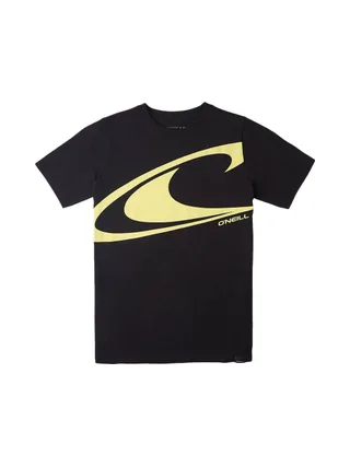 T-shirt Noir Garçon O'Neill Rutile Wave 1