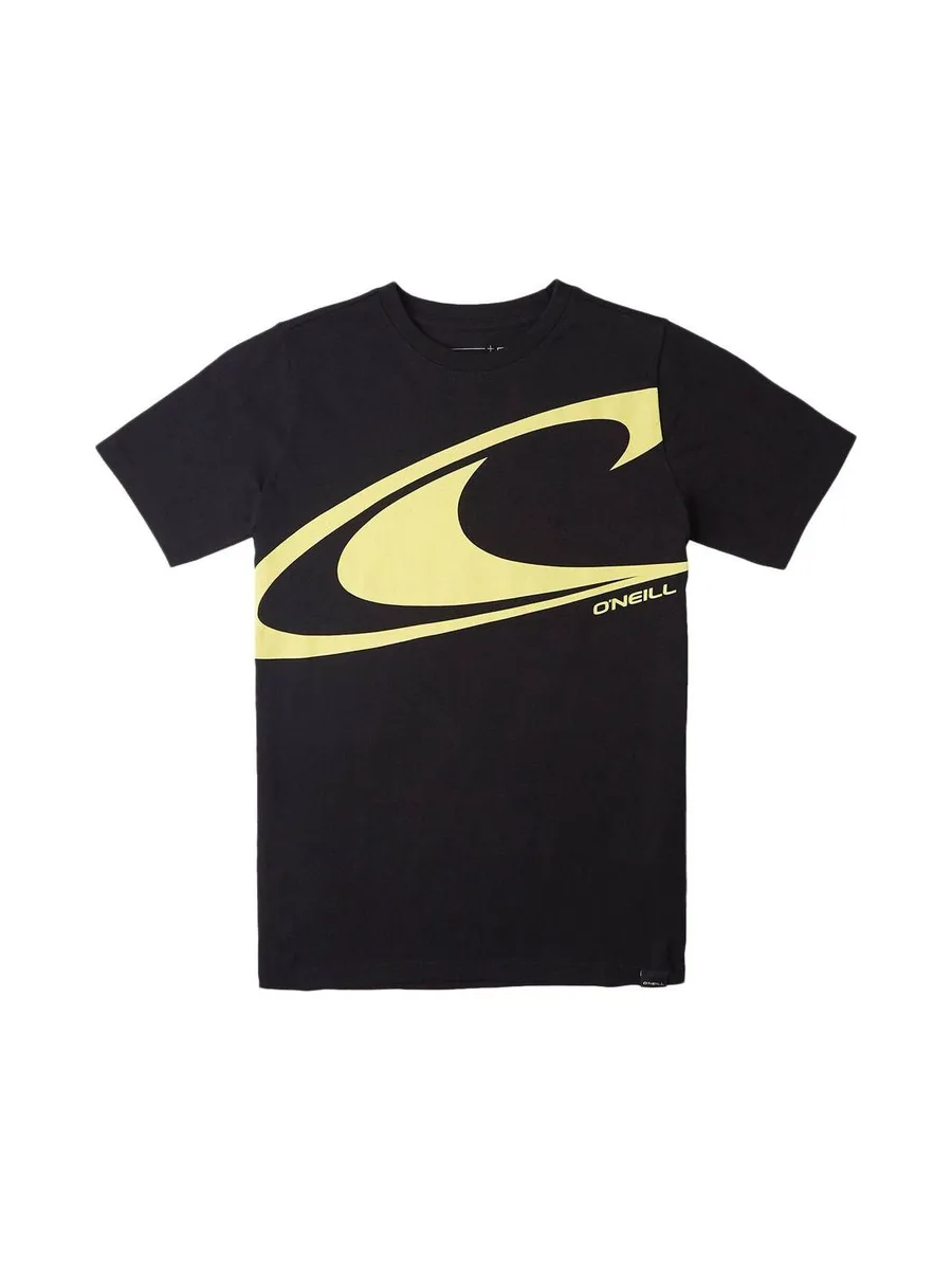 T-shirt Noir Garçon O'Neill Rutile Wave 1