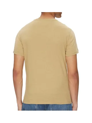 T-shirt Beige Homme Tommy Hilfiger Tjm Slim Essential F 2
