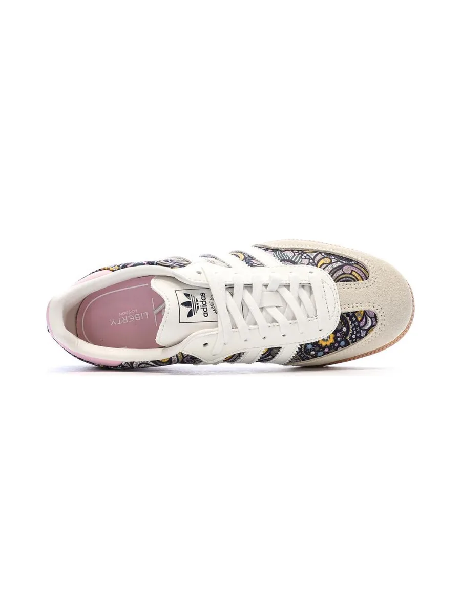 Baskets Multicolore Adidas Samba OG x Liberty London 5