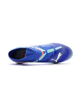 Chaussures de Foot Bleues Homme Puma Future 7 Pro FG/AG 4