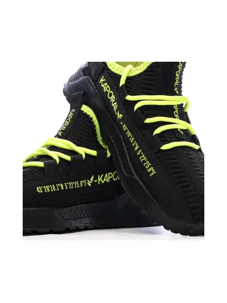 Baskets Noir/Jaune Garçon Kaporal Dofini 7