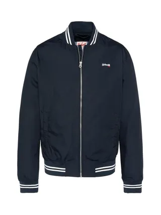 Veste Marine Homme Schott Blouson College 1