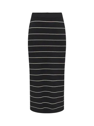 Jupe Noir à Rayures Femme JDY Bloom 1