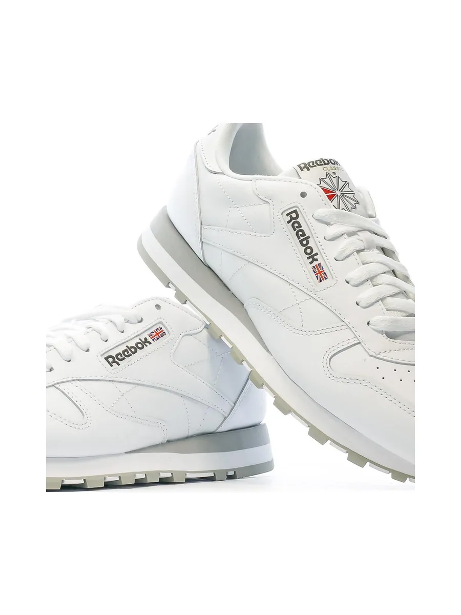 Baskets Blanches Homme Reebok Classic Leather 8