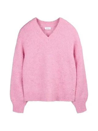 Pull Rose Femme Teddy Smith Keith 1