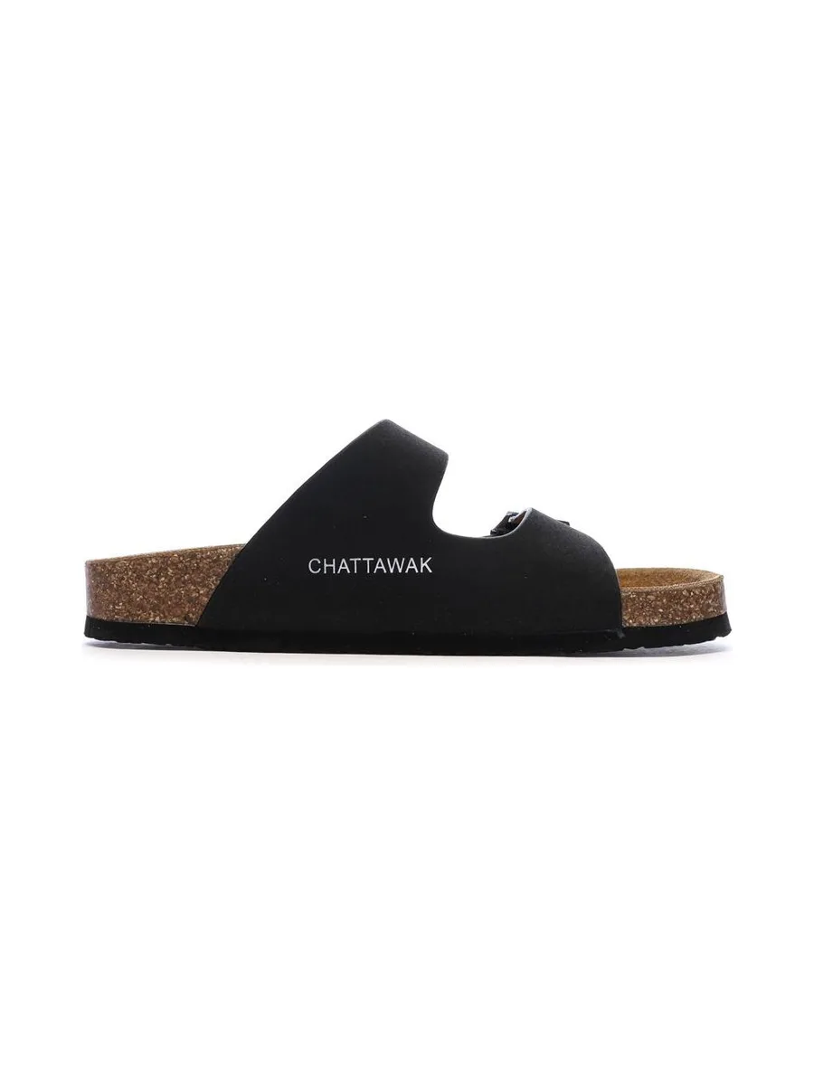 Sandales Noires Femme Chattawak Orphée 2