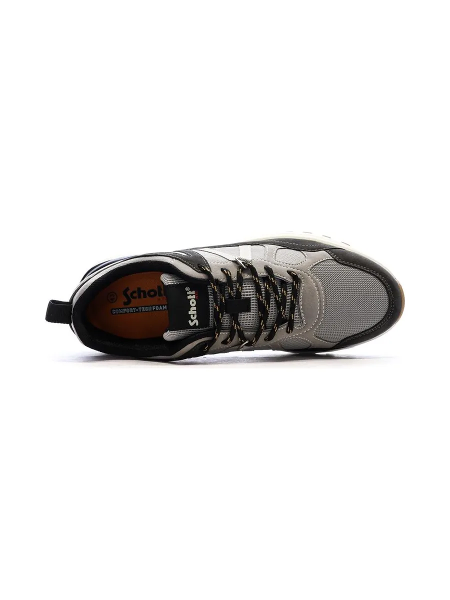 Baskets Grises/Noires Homme Schott Heck 5