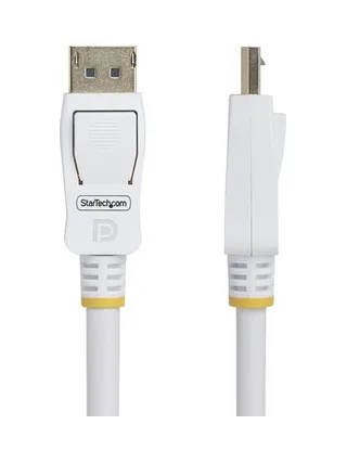 6ft White VESA Certified DP 1.2 Cable 2