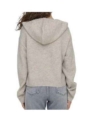 Pull Sweat à capuche Beige Femme JDY Life 2