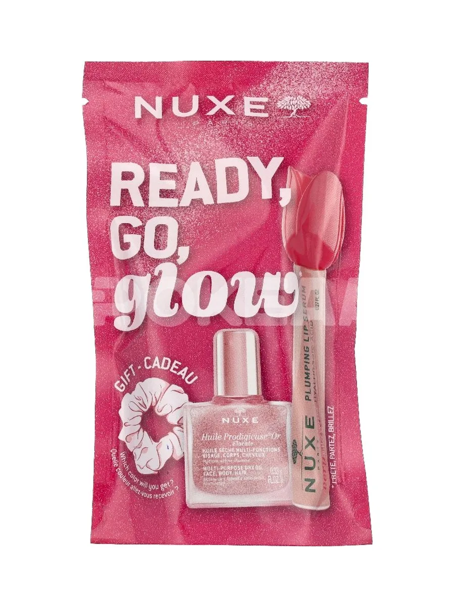 Nuxe Ready, Go, Glow Pink Set 18ml 1