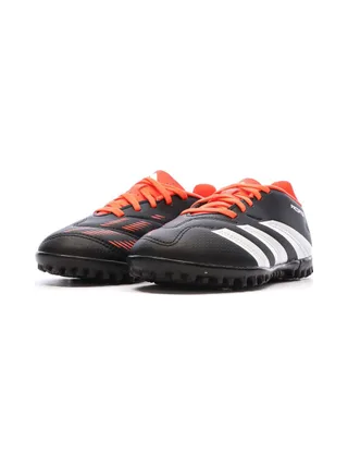 Chaussures de Foot Noir/Orange Junior Adidas Predator Club TF 6