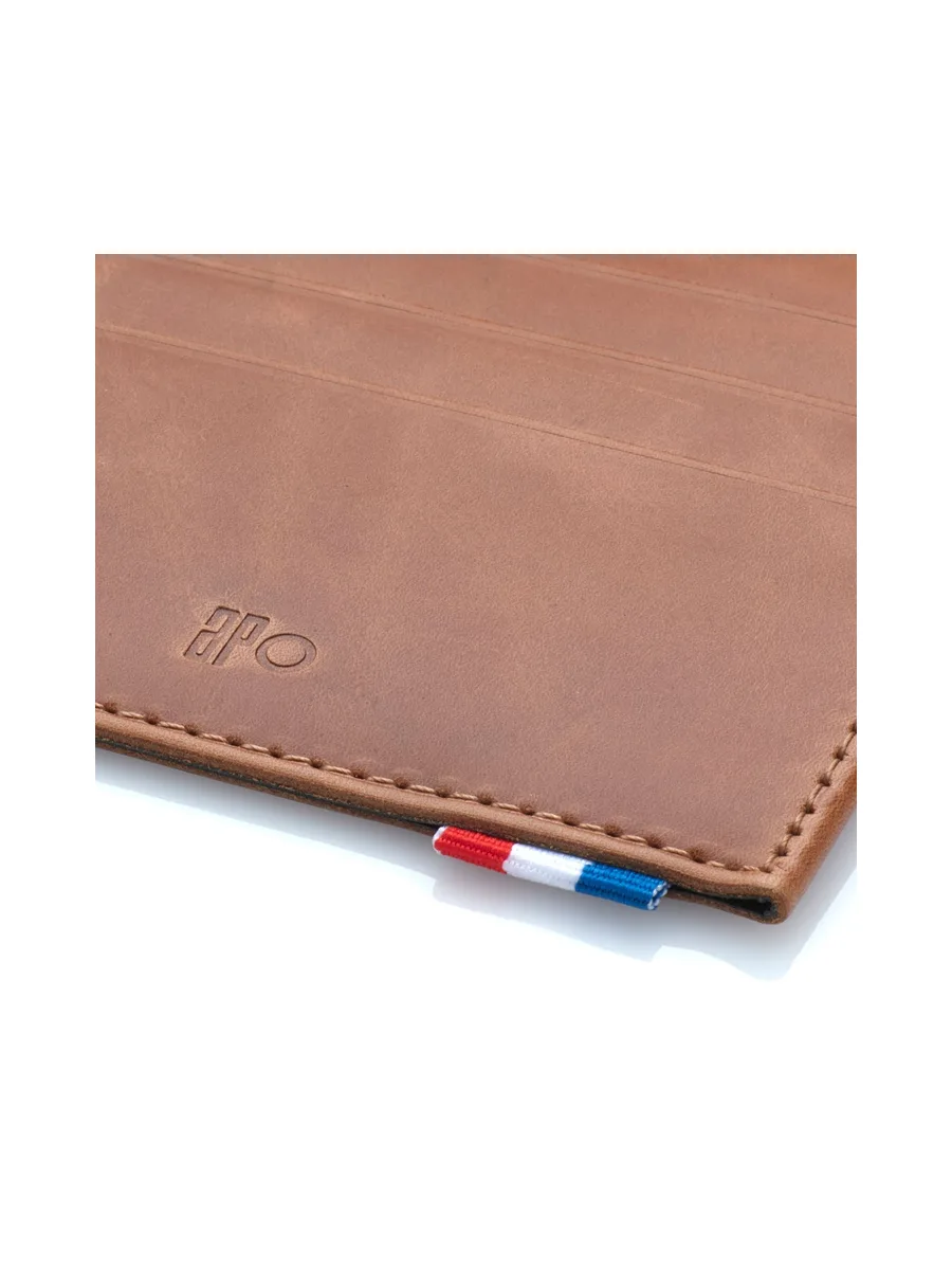 MAT - Porte-cartes horizontal à poche en liège - Naturel 59