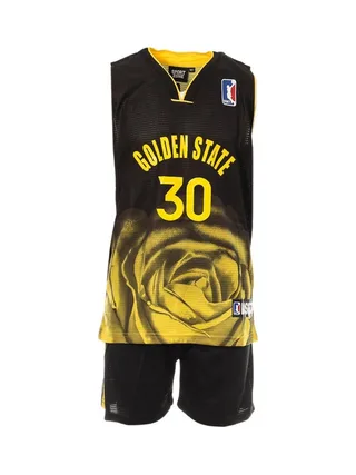 Golden State Ensemble de Basketball Noir Garçon Sport Zone 1