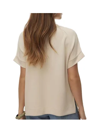 T-Shirt Beige Femme Vero Moda Hali 10339414 2