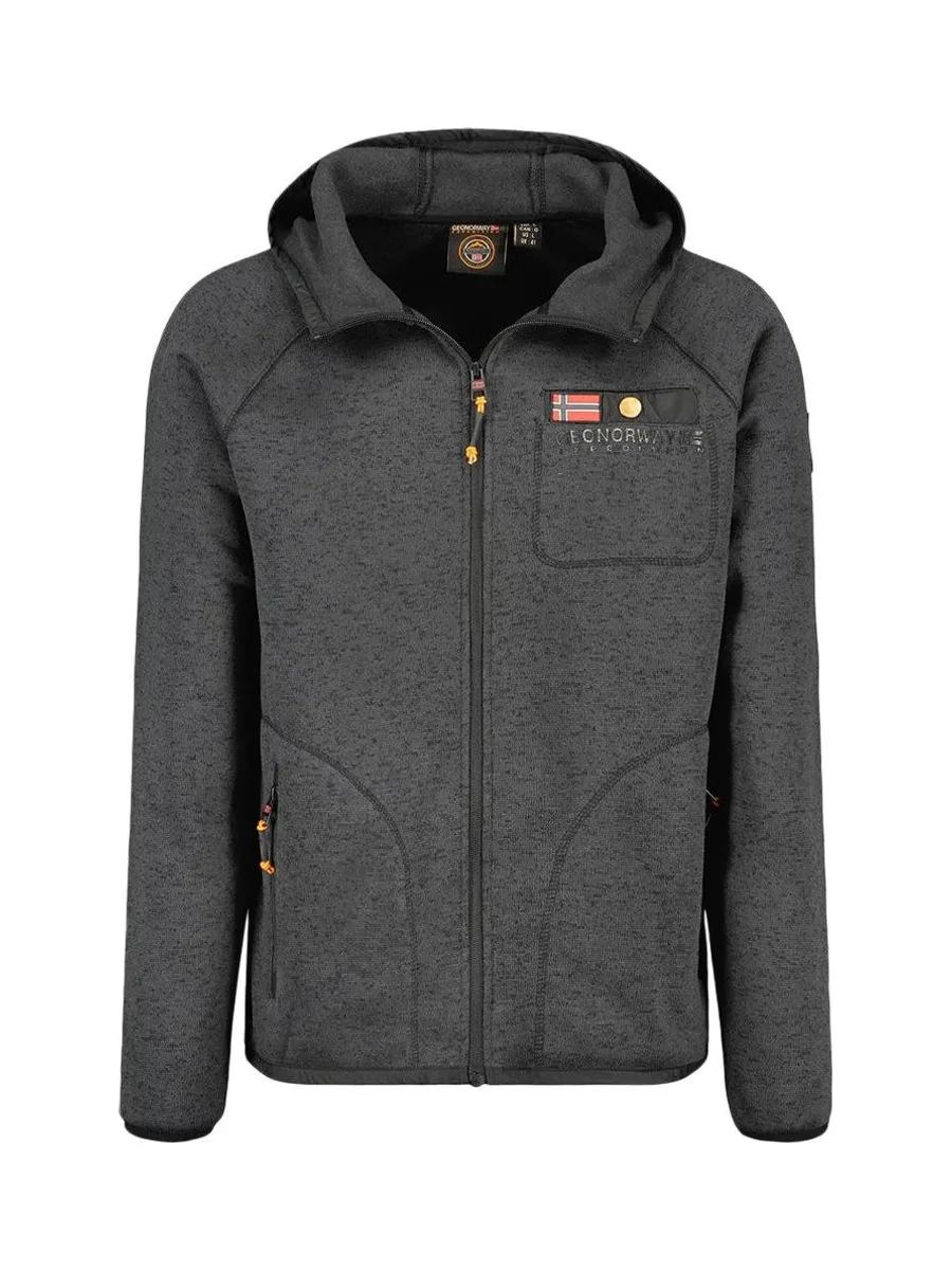 Veste Noir Homme Geographical Norway Tiparni Almond 2