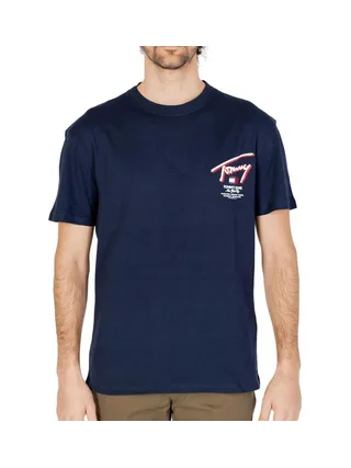 T-shirt Marine Homme Tommy Hilfiger DM0DM18574 1