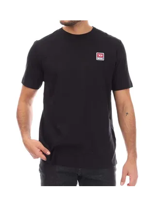T-shirt Noir Homme Diesel Just 16 Maglietta 1
