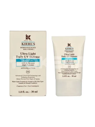 Kiehl's D.S. Ultra Light Daily UV Defense Aqua Gel SPF50 30ml 1