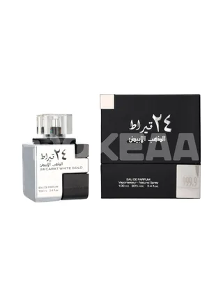 Lattafa 24 Carat White Gold Edp Spray 100ml 1